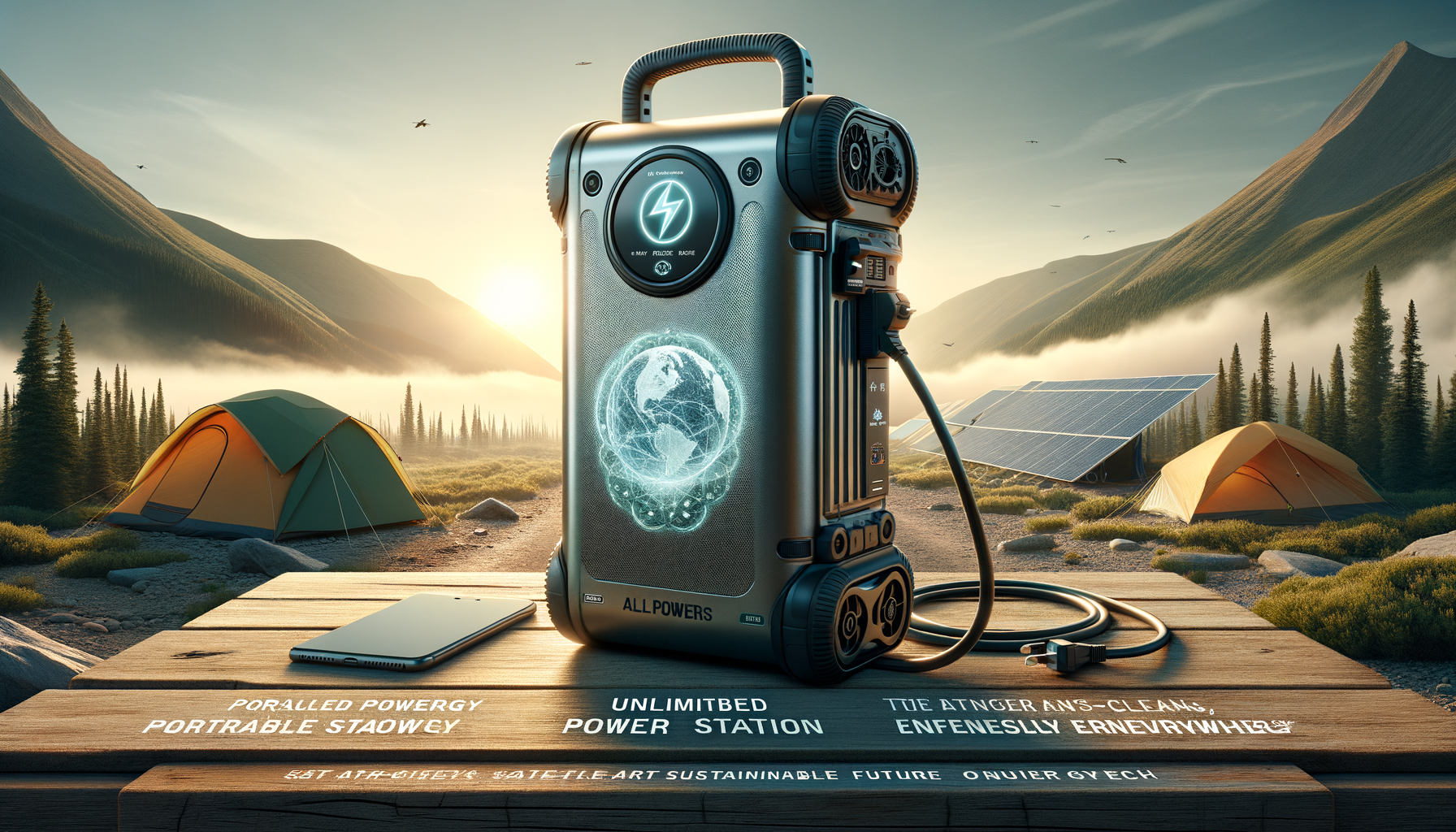 Read more about the article Tragbares Kraftwerk ALLPOWERS: die nomadische Energielösung von morgen?