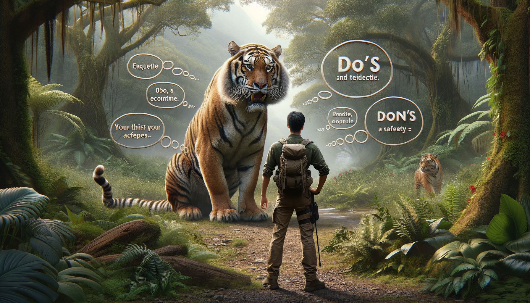 Read more about the article Wie reagieren Sie, wenn Sie einem Tiger begegnen?