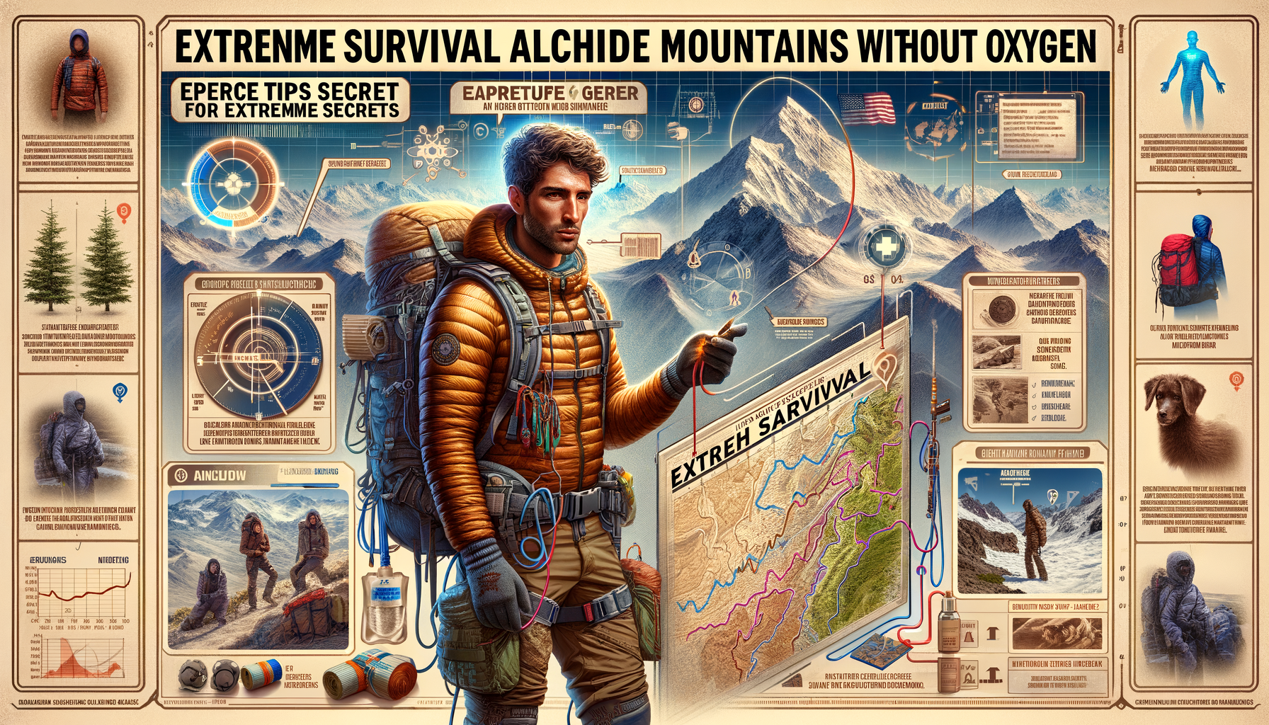 Read more about the article Wie kann man in sehr hohen Bergen ohne Sauerstoff überleben?