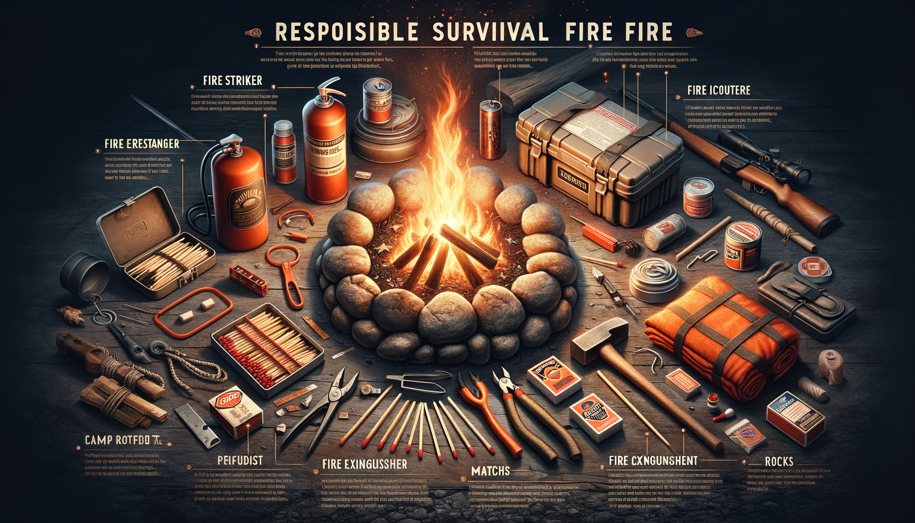 Read more about the article Survival Fire Management: Die besten Werkzeuge und Geräte