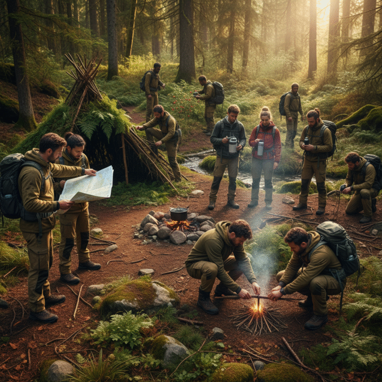 découvrez toutes les techniques de base pour maîtriser les compétences essentielles de survie et soyez prêt à affronter toutes les situations en pleine nature.