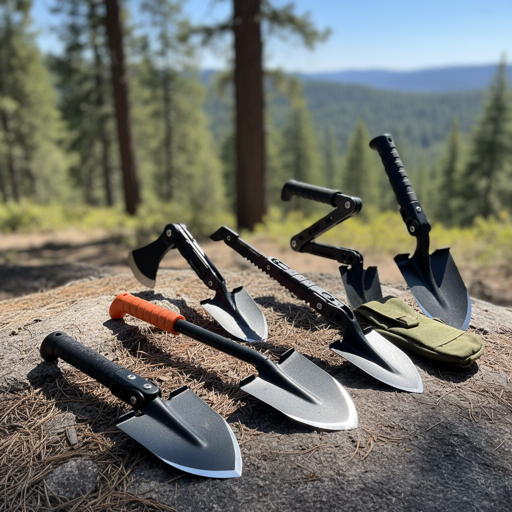explorez notre sélection des 5 pelles de survie les plus performantes, idéales pour toutes vos aventures en plein air et situations d'urgence.