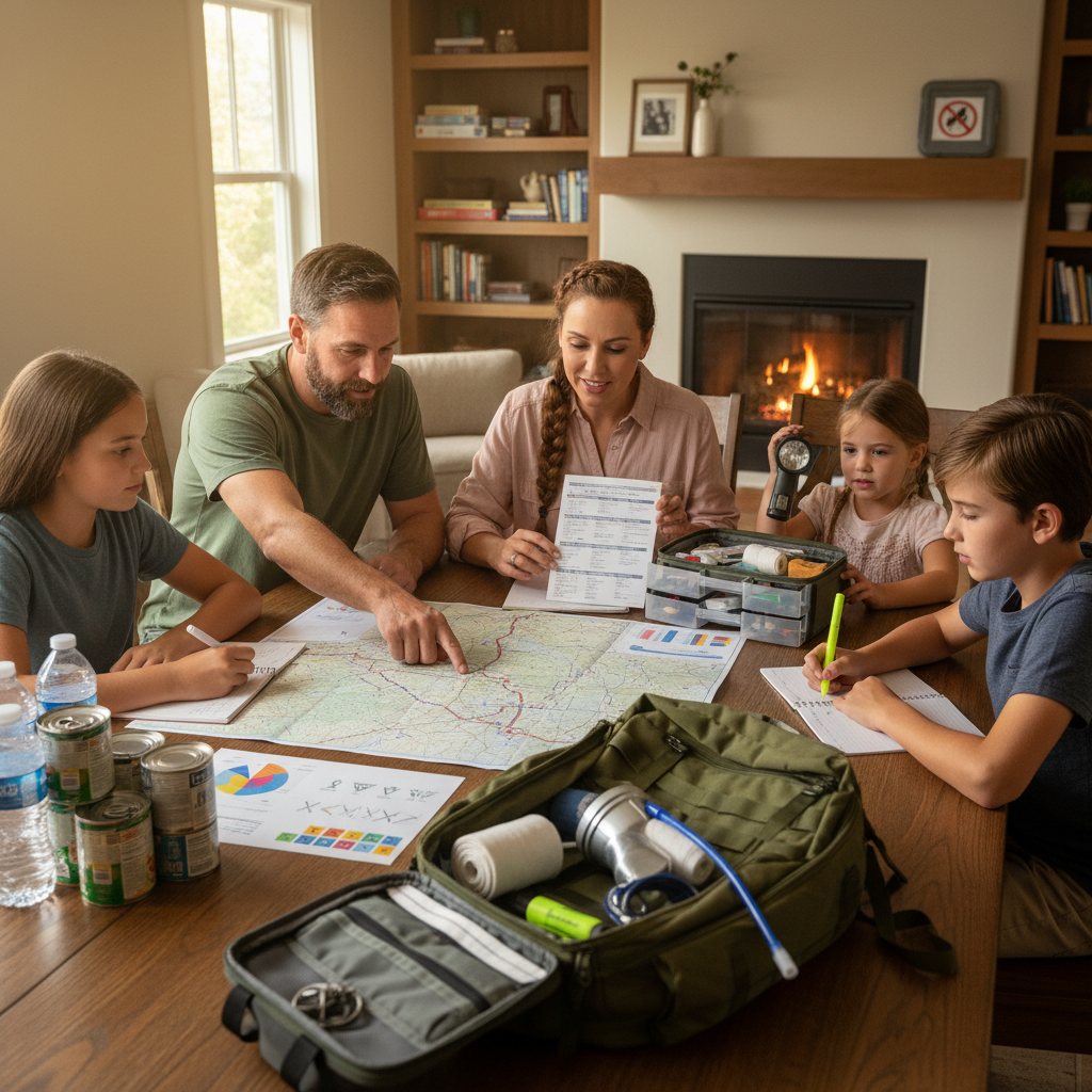 découvrez comment préparer un plan de survie familial efficace pour assurer la sécurité et la protection de vos proches en cas d'urgence. guide étape par étape pour être prêt à toute situation.