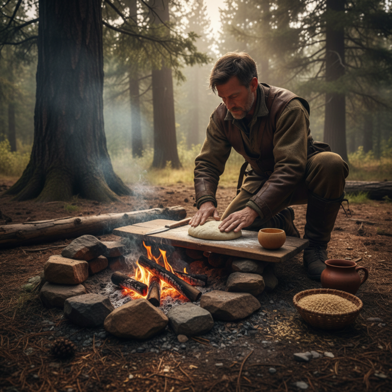 apprenez à faire du pain en conditions de survie avec des techniques simples et des ingrédients de base pour vous nourrir même en situation difficile.