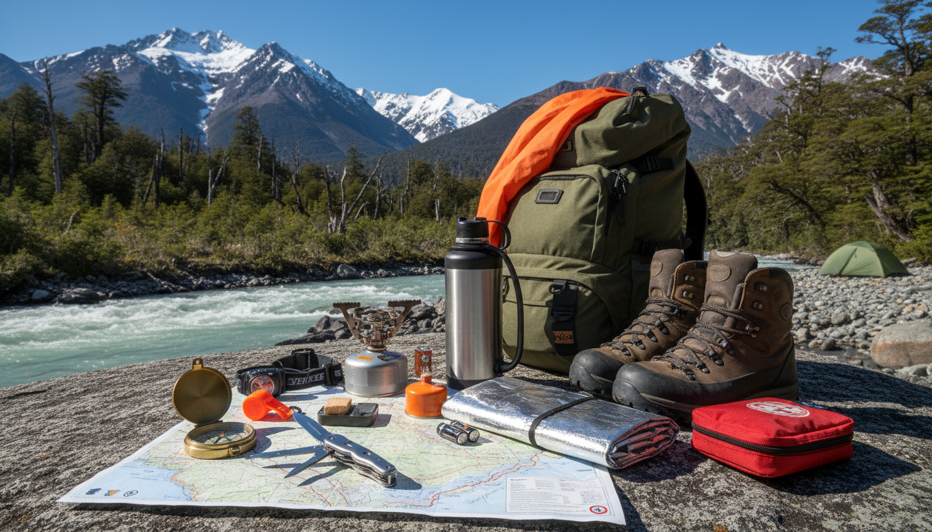 découvrez l'essentiel du matériel de survie à emporter pour réussir votre aventure dans l'hémisphère sud en toute sécurité et sérénité.