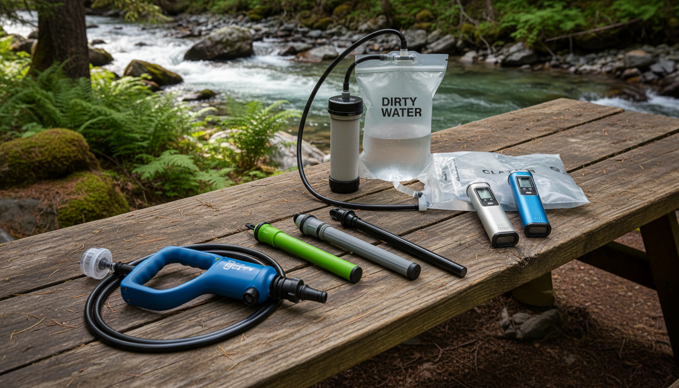 découvrez notre sélection des meilleurs systèmes de filtration d'eau portables pour garantir une eau pure et saine où que vous soyez. faciles à transporter et efficaces, ils sont idéals pour les voyages, le camping et les situations d'urgence.