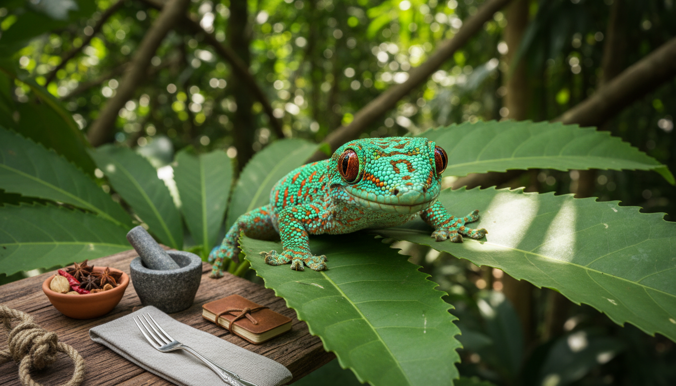 découvrez s'il est sûr ou recommandé de manger un gecko diurne, ses risques potentiels et alternatives alimentaires.