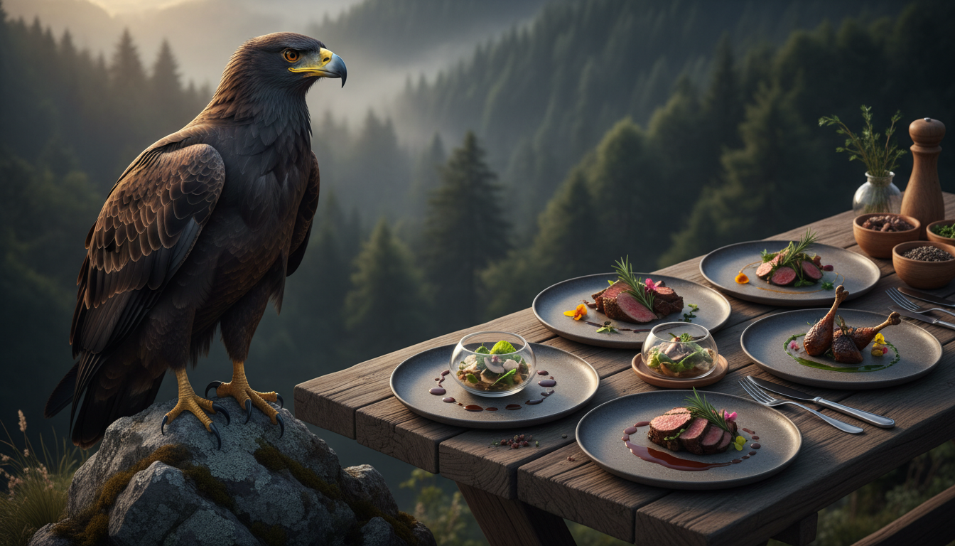 découvrez si l'aigle noir est comestible, les risques associés et les aspects légaux liés à sa consommation.