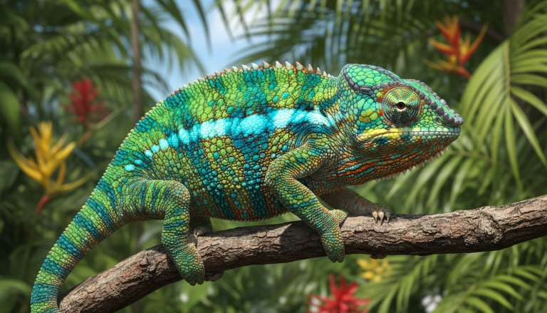 découvrez si le caméléon panthère coloré est comestible, ses éventuels risques et les conseils à connaître avant toute consommation.