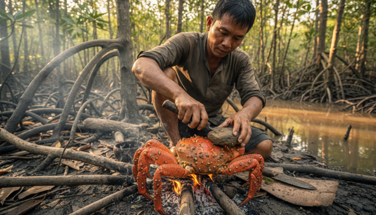 découvrez si le crabe de mangrove est comestible en situation de survie, ses risques et conseils pour une consommation sécurisée.