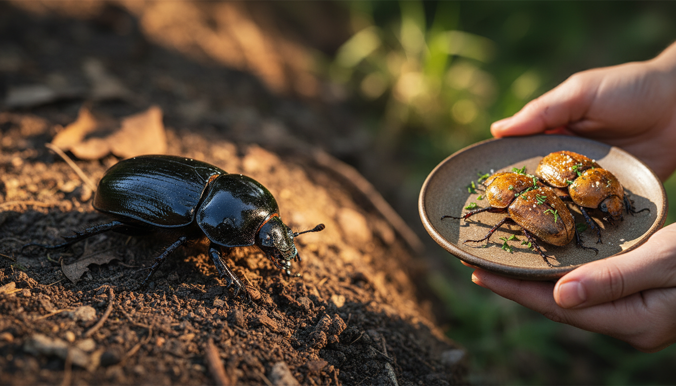 découvrez si le scarabée bousier est comestible, ses éventuels bienfaits nutritionnels et les précautions à prendre avant de le consommer.