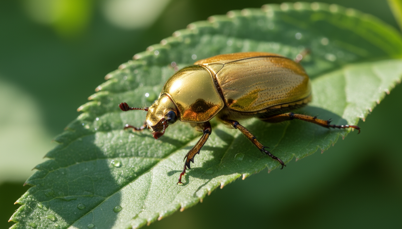 découvrez si le scarabée d'or est comestible et apprenez tout sur ses éventuelles utilisations culinaires et ses qualités nutritionnelles.