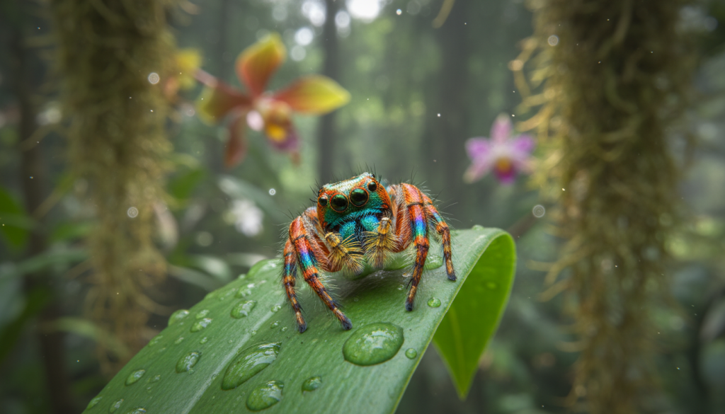 découvrez si les araignées sauteuses colorées sont comestibles, leurs éventuels risques et les précautions à prendre avant toute consommation.