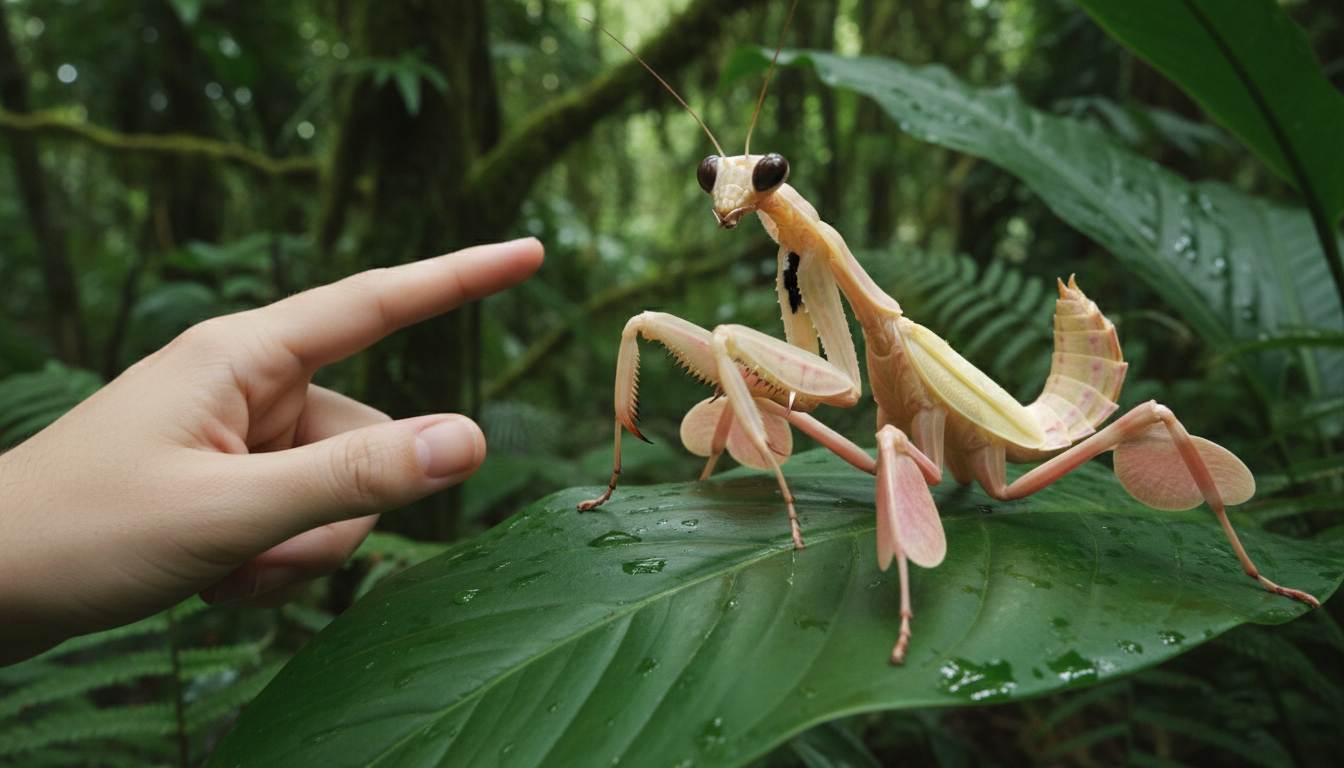 découvrez si la mante orchidée géante est comestible, ses caractéristiques et les précautions à prendre avant de la consommer.