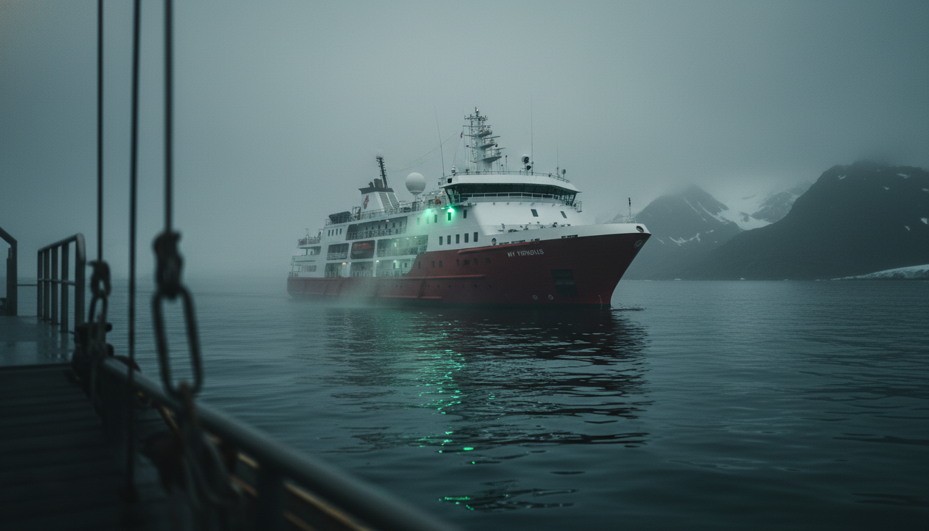 le navire mv hondius, après une désinfection complète suite à un cas de hantavirus, reprend la mer pour une nouvelle croisière en toute sécurité.