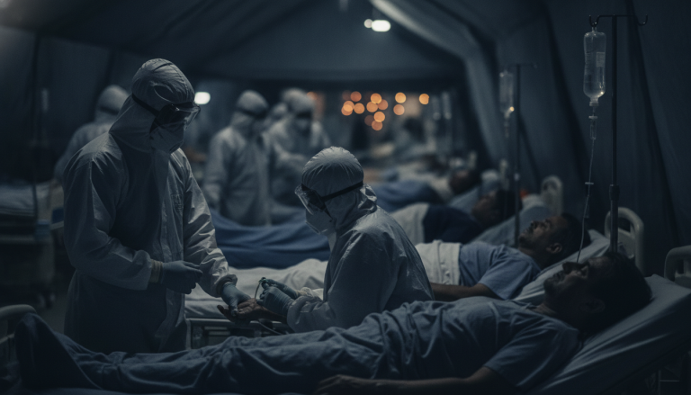 l'épidémie d'ebola en rdc cause plus de 600 décès selon l'oms, mettant le système de santé local sous une pression intense et nécessitant des mesures d'urgence.