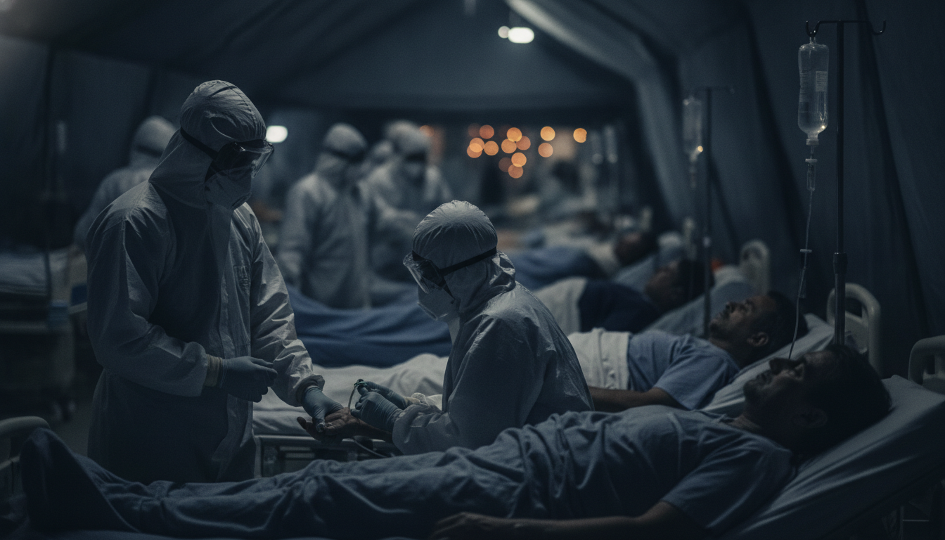 l'épidémie d'ebola en rdc cause plus de 600 décès selon l'oms, mettant le système de santé local sous une pression intense et nécessitant des mesures d'urgence.