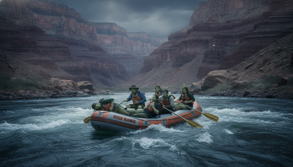 découvrez l'aventure de rafting au grand canyon qui a pris une tournure dramatique, plusieurs participants ayant été frappés par une maladie durant l'excursion.